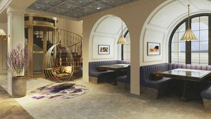 Bar của Mercure Đà Lạt.