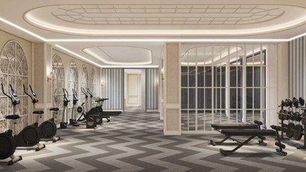 Phòng Gym của Mercure Đà Lạt.