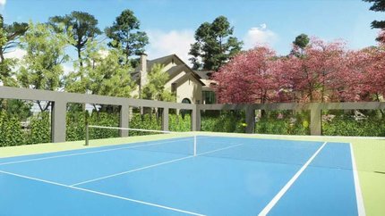 Sân Tennis của Mercure Đà Lạt.