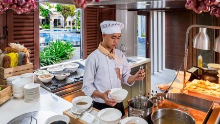 Được nấu bởi các đầu bếp có tay nghề