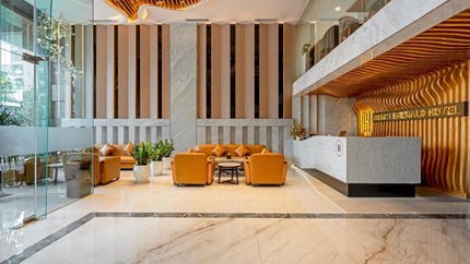 Sảnh chờ rộng lớn