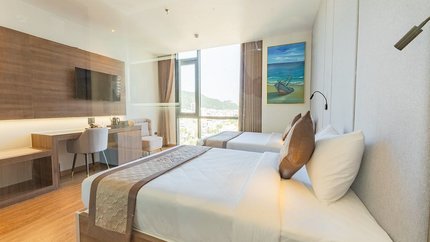 Phòng Deluxe Twin CIty View