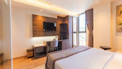 Phòng Deluxe Double CIty View