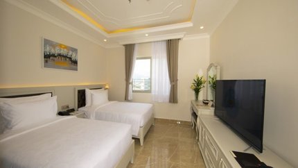 Căn phòng vô cùng tiện nghi