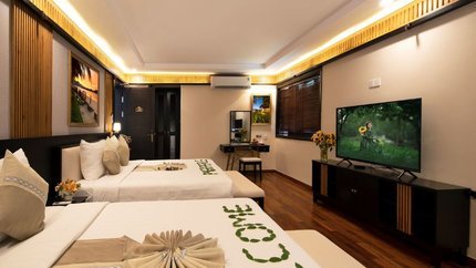 Phòng Deluxe Quadruple Garden