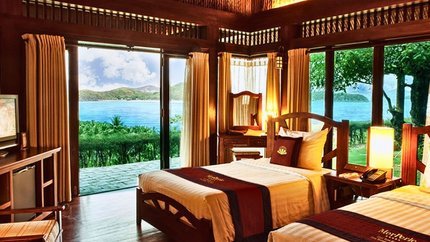 Phòng Tropical Deluxe Twin Sea View