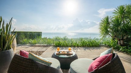 Phòng khách ngoài trời cực chill