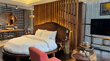 Phòng ngủ tại villa