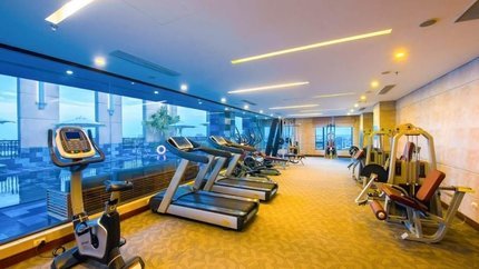 Phòng GYM đầy đủ thiết bị