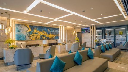 Khu vực lễ tân khách sạn