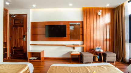 Phòng Twin tại Mira Ngô Mây Hotel