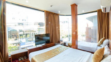 Phòng Twin tại Hotel Mira Quy Nhơn 2*