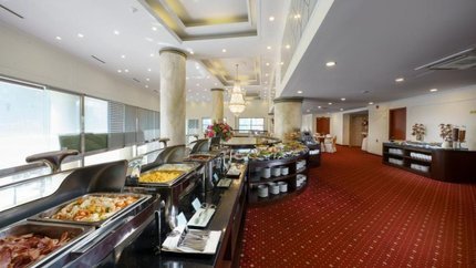 Khu vực quầy buffet
