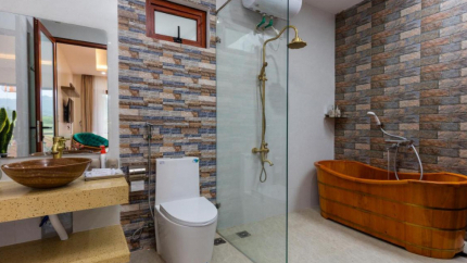 Phòng Tắm Tại Mộc Châu Eco Garden Resort