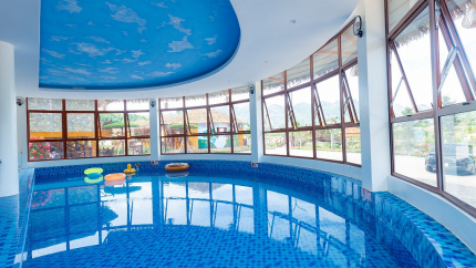 Hồ Bơi Trong Nhà Tại Eco Garden Mộc Châu Resort