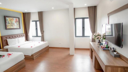 Phòng Luxury Family tại Hotel Ninh Bình Momali