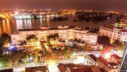 Toàn cảnh Moonlight Hotel Huế