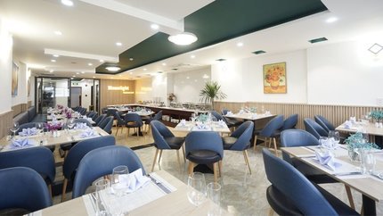 Nhà hàng có không gian lớn