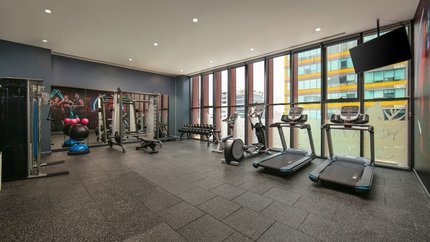 Phòng gym hiện đại