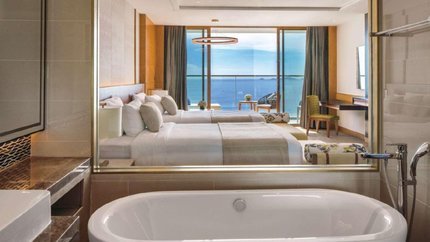 Phòng tắm được thiết kế hiện đại