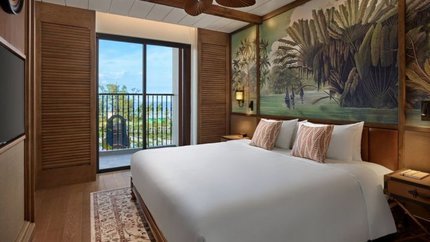 Phòng Superior với ban công hướng biển