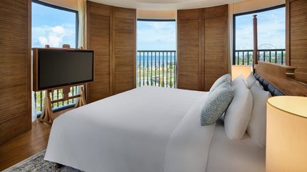 Không gian nghỉ dưỡng tiện nghi tại phòng Deluxe