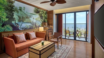Không gian phòng khách tại Executive Suite