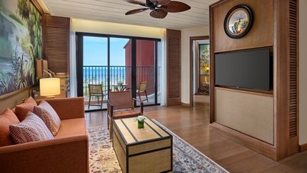 Phòng Executive Suite với không gian rộng rãi