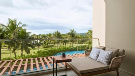 Ban công view hướng vườn siêu đỉnh