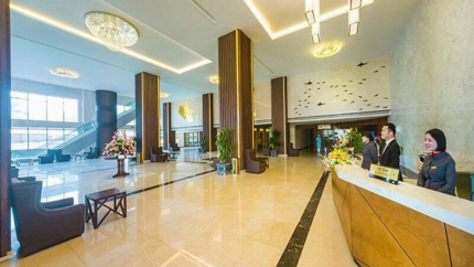 Sảnh lễ tân Khách sạn Mường Thanh Grand Cửa Lò