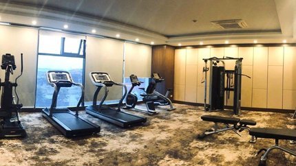 Phòng gym hiện đại