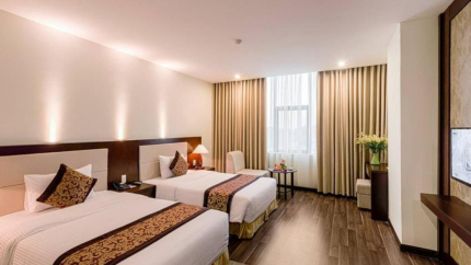 Phòng Deluxe Twin Khách Sạn Mường Thanh Grand Hà Tĩnh 4 Sao