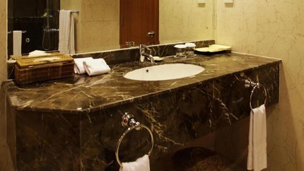 Phòng vệ sinh đầy đủ tiện nghi