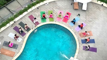 Bể Bơi ngoài trời thoáng đãng