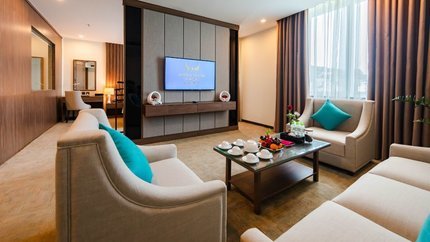 Không gian phòng khách sang trọng