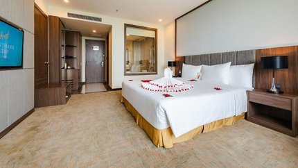 Không gian phòng rộng rãi