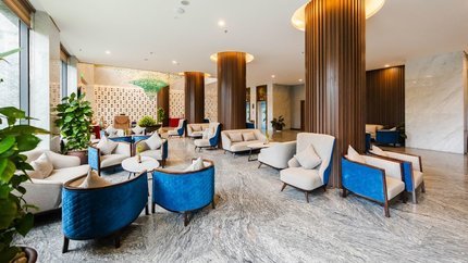 Khu vực sảnh khách sạn