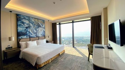 Phòng ngủ rộng rãi, sạch sẽ, thoáng mát