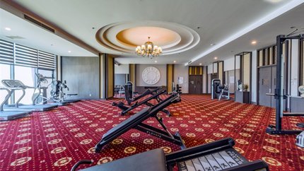 Phòng gym tại khách sạn