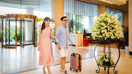 Sảnh lớn hiện đại, sang trọng