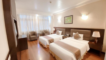 Phòng Superior Twin Mường Thanh Vinh Hotel