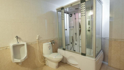 Phòng tắm tại Mường Thanh Vinh