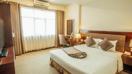 Phòng Grand Suite tại khách sạn Mường Thanh Vinh