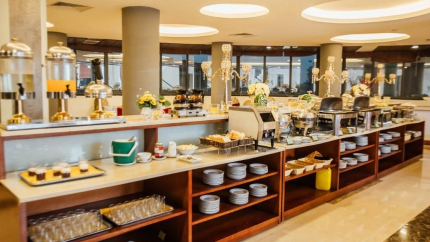 Không gian Buffet tại khách sạn Mường Thanh