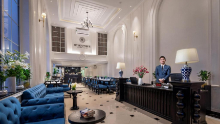 Sảnh lễ tân My Boutique Hotel & Spa SaPa