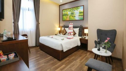 Phòng được trang bị đầy đủ tiện nghi