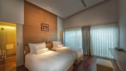 Three - Bedroom Beachfront Retreat Villa