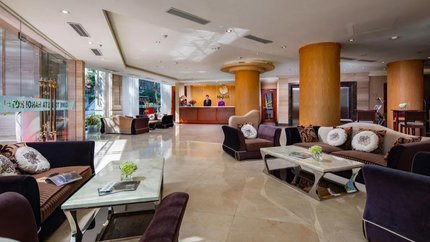 Sảnh lễ tân rộng lớn