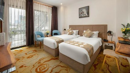 Phòng Executive với đầy đủ thiết bị tiện nghi