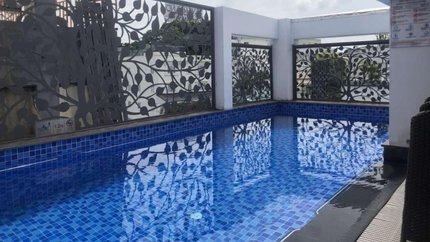 Hồ bơi muối khoáng tại phục vụ quý khách.